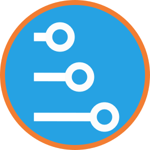 Lollipop Column Chart
